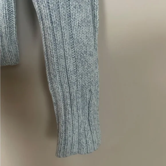 Y2K Express Knit Long Sleeve Blue Crew Neck Sweater - Size Medium - Picture 7 of 11